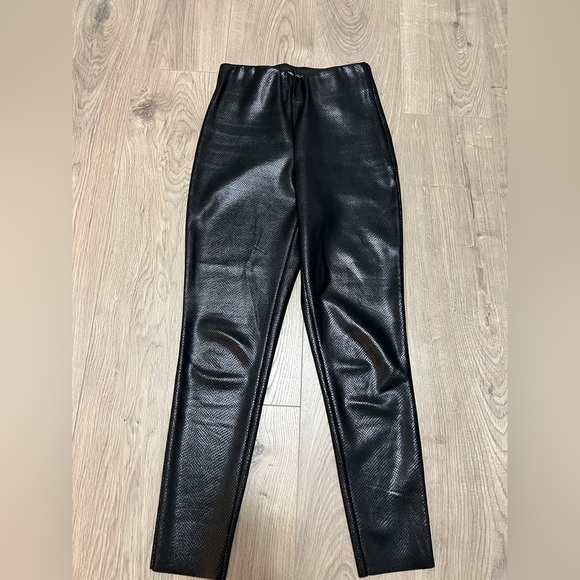 Faux leather Zara leggins - Picture 1 of 8